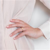 Anello Burato Donna in Oro rosa Diamante 0.02 Ct CD260 - CD260